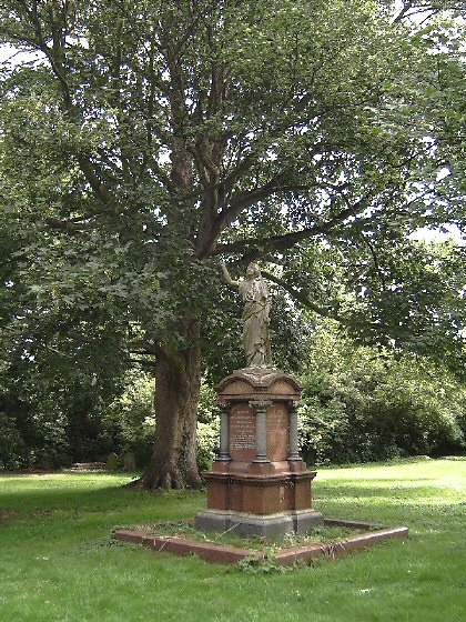Figure 12. Memorial to the Utton family of Shopland Hall