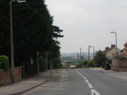 Fig. 19 View down Anchor Lane looking south.