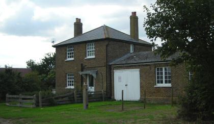 Fig. 32 No.19 Churchend, former blacksmith's cottage and workshop.