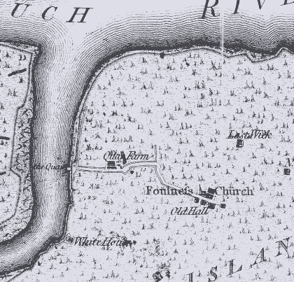 Fig. 3 Detail of Chapman and Andre map of Essex, 1777.