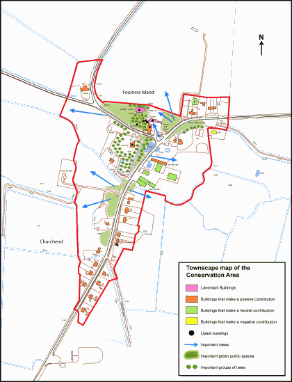 Fig. 43 Townscape analysis map of conservation area.