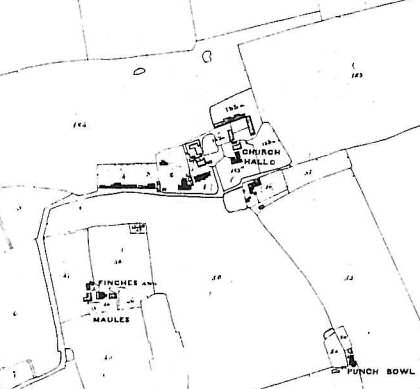 Fig. 6 Tithe map, Church End, 1840