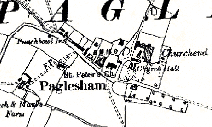 Fig. 8 3rd edition OS map, 1923.