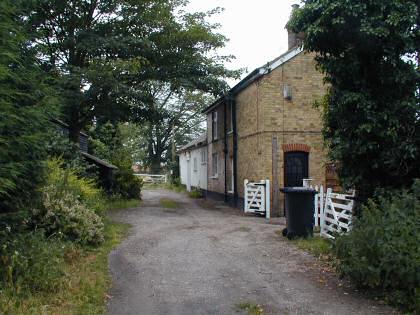 Fig. 33 Chase Cottage (former coachman's Cottage). The single storey former stables beyond have since been demolished.