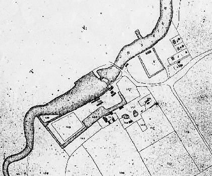 Figure 5: Tithe map of Rawreth parish (south of the river), 1838.