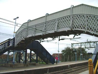 Footbridge at Rayleigh Railway Station